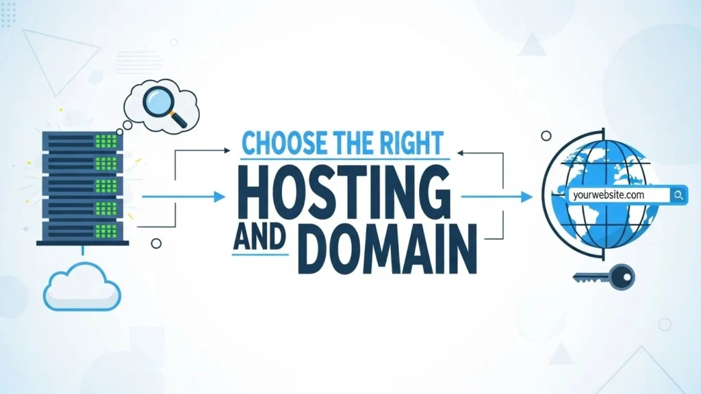 Choose the Right Hosting and Domain