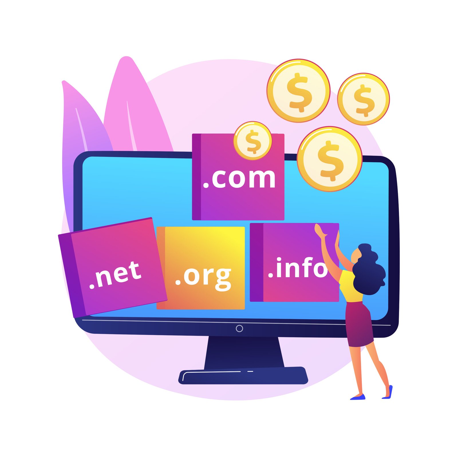 cheapest custom domain website